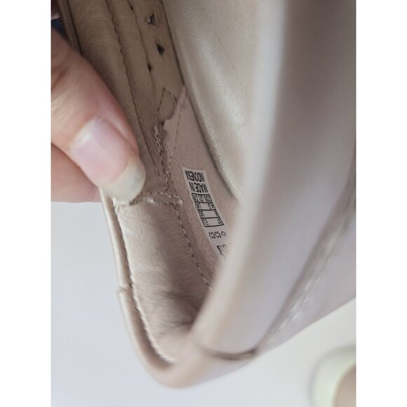 Ecco Soft 7 Laser Cut Slip On Blush Pink Loafer Leather Womens Shoes Size 6 37 - Picture 10 of 11